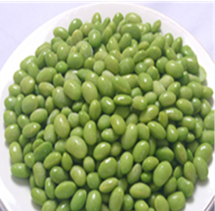 green soybean